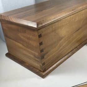 dovetailed cremation urn