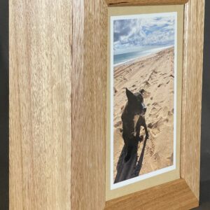 Solid Timber Pet Urn | Handmade Wooden Photo Memorial
