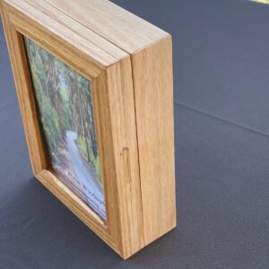 Mini Wooden Pet Urn (Up to 5kg) | Photo Lid | Maida Vale